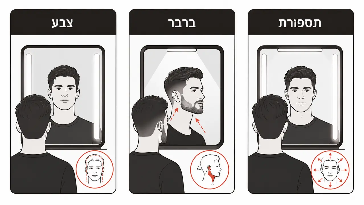 איך לבחור מראות למספרה לפי סוג השירותים שאתם מציעים