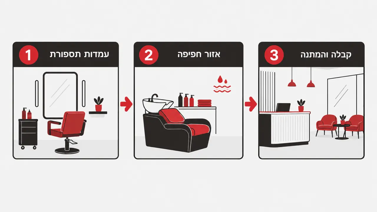 חלוקת תהליך השדרוג לשלושה סבבי עבודה מדורגים