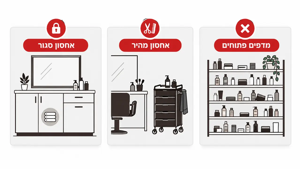 פתרונות אחסון חכמים בלי להעמיס על הקירות