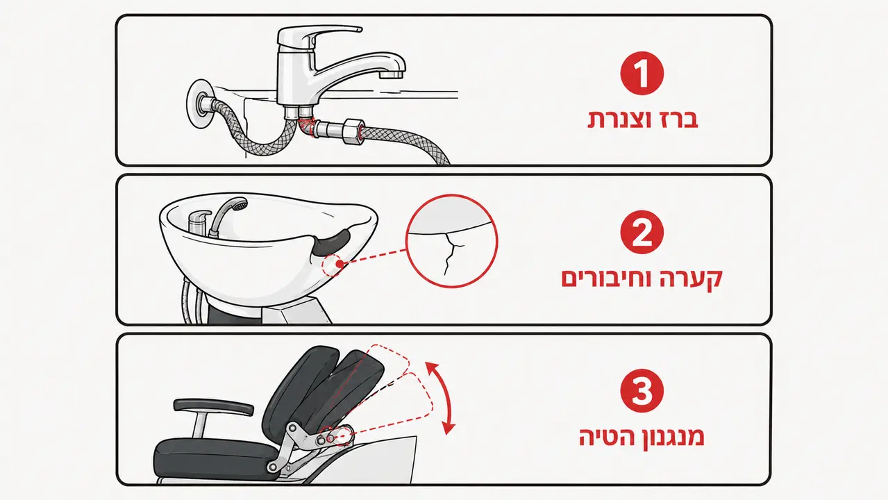 מה לבדוק לפני שקונים כיור חפיפה יד 2?