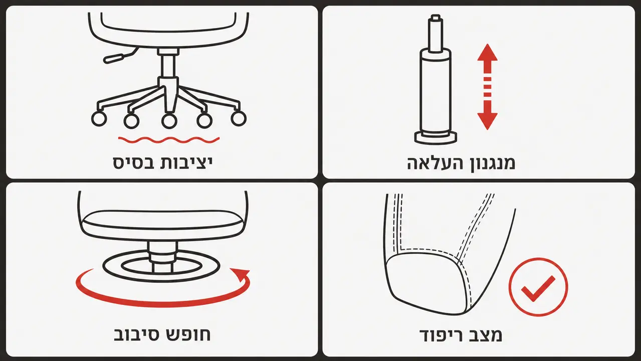 מה לבדוק לפני שקונים כסא ספר יד 2?